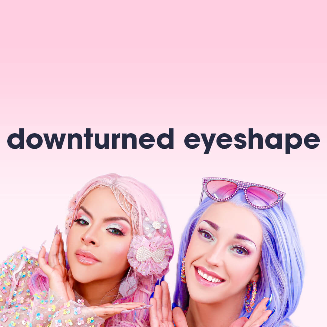Downturned Eyeshape