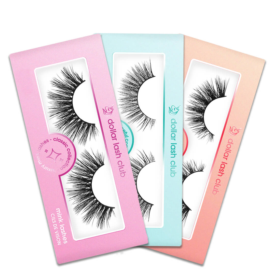 Luxury 3 Pack Lashes
